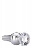 Gleaming Love silver pleasure plug l